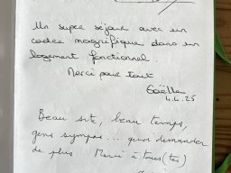 Les vacanciers ont la parole